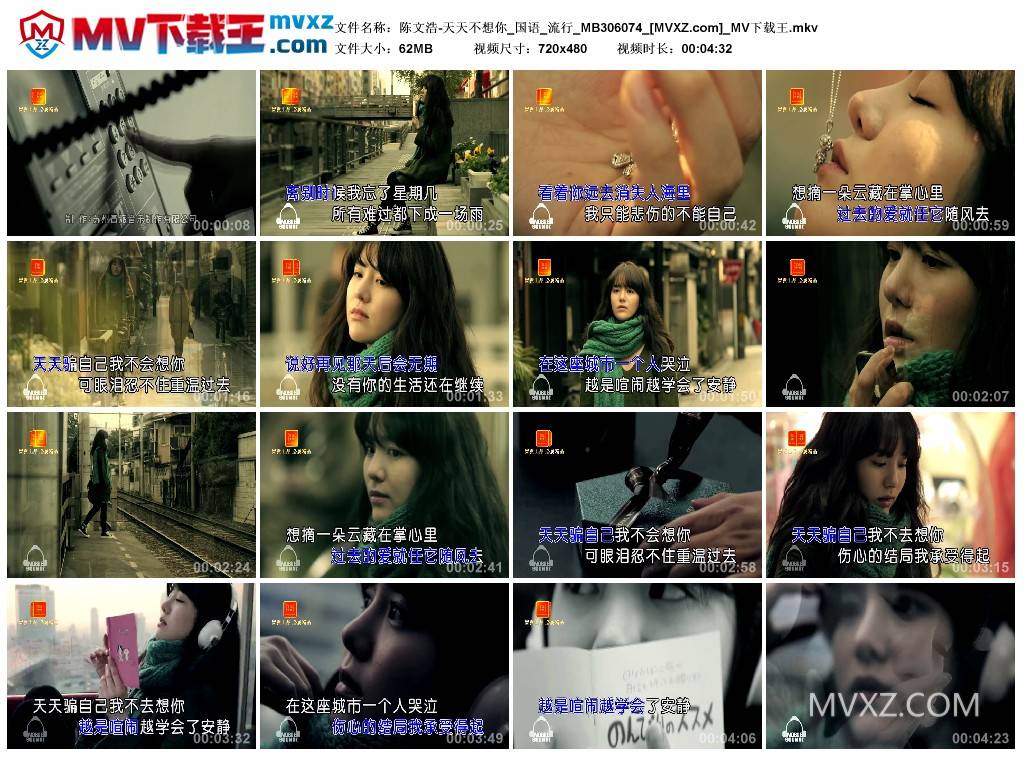 陈文浩-天天不想你_国语_流行_MB306074